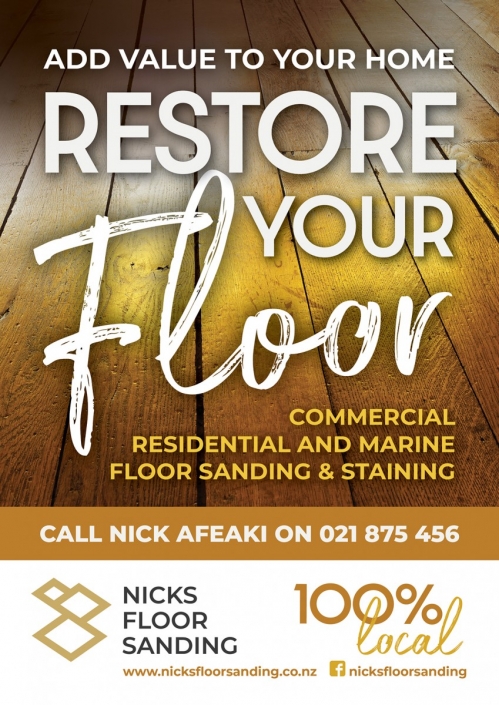 Nicks Floor Sanding Poster