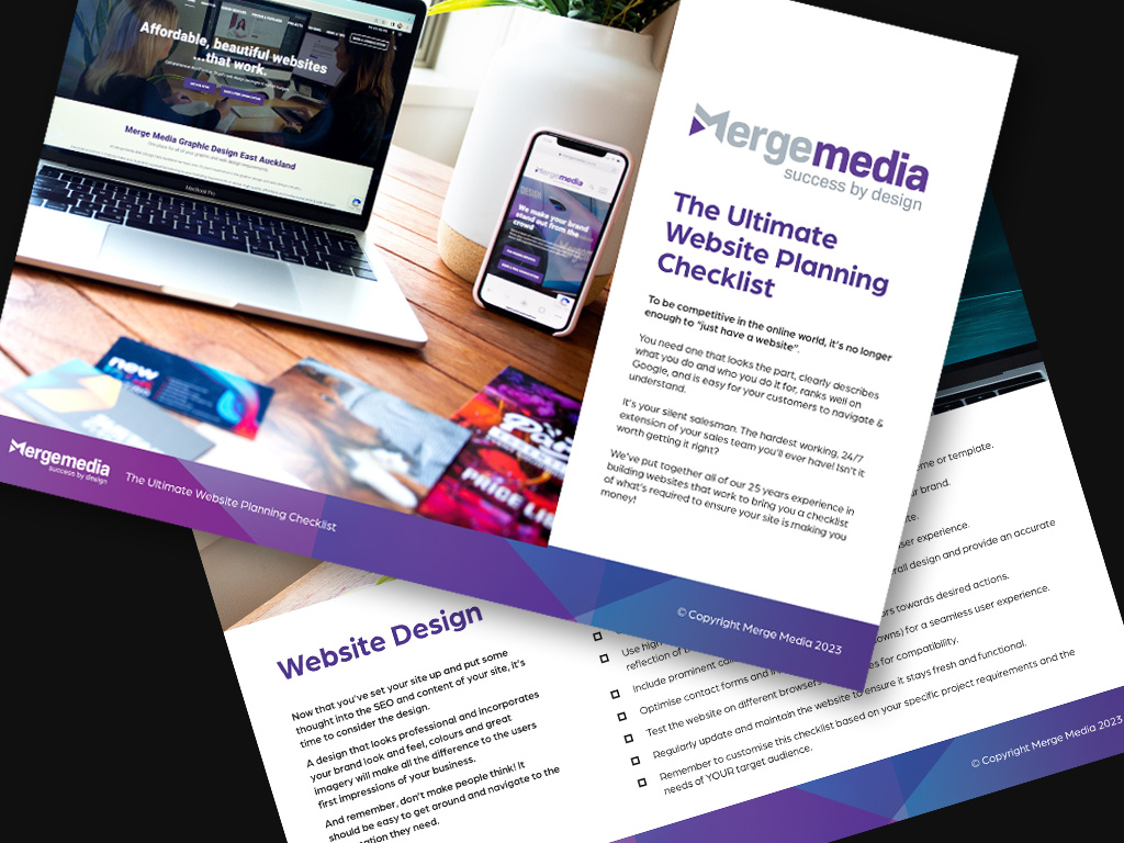 Merge Media Website Checklist Merge Media Ultimate Website Checklist