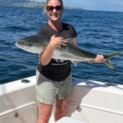 My first prize Kingie caught for the local fishing comp.