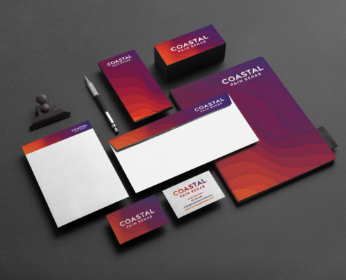 Merge Media design beautiful branding across all media for brand consistency.