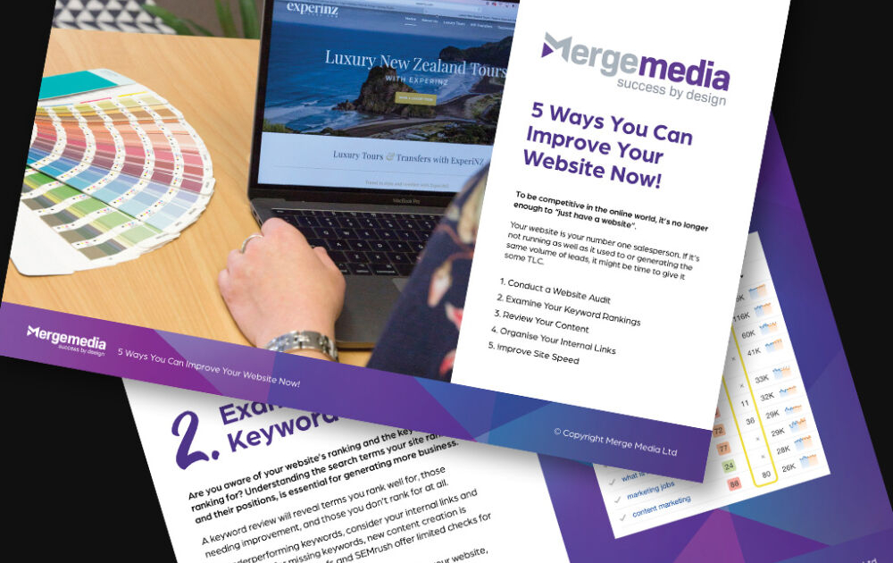 5 Ways to Improve Your Website now!